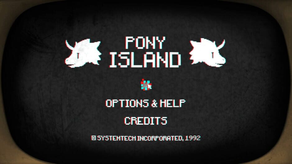 Capture de Pony Island