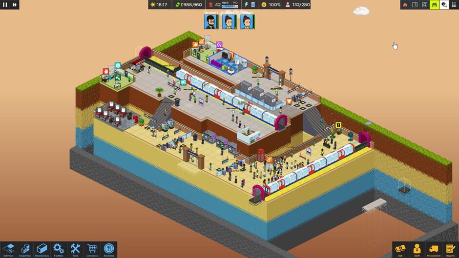 Capture d’Overcrowd: A Commute 'Em Up