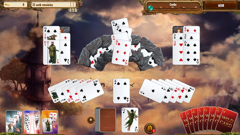 Capture de Fantasy Quest Solitaire
