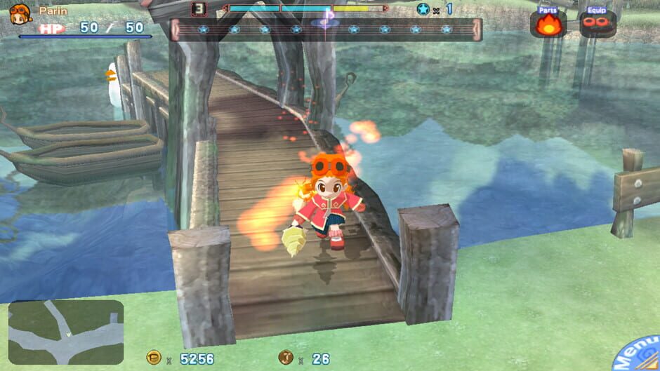 Capture de Gurumin: A Monstrous Adventure