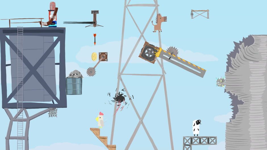 Capture d’Ultimate Chicken Horse