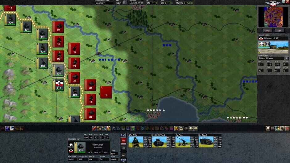 Capture d’Advanced Tactics Gold
