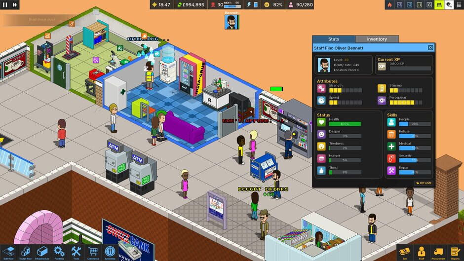 Capture d’Overcrowd: A Commute 'Em Up