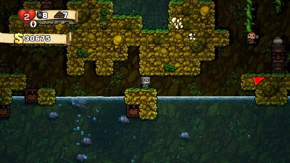 Capture de Spelunky