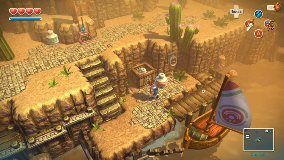 Capture d’Oceanhorn: Monster of Uncharted Seas