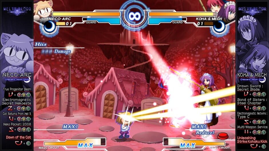 Capture de Melty Blood Actress Again Current Code