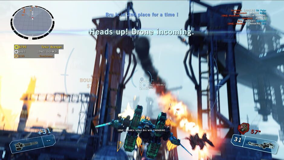 Capture de Strike Vector
