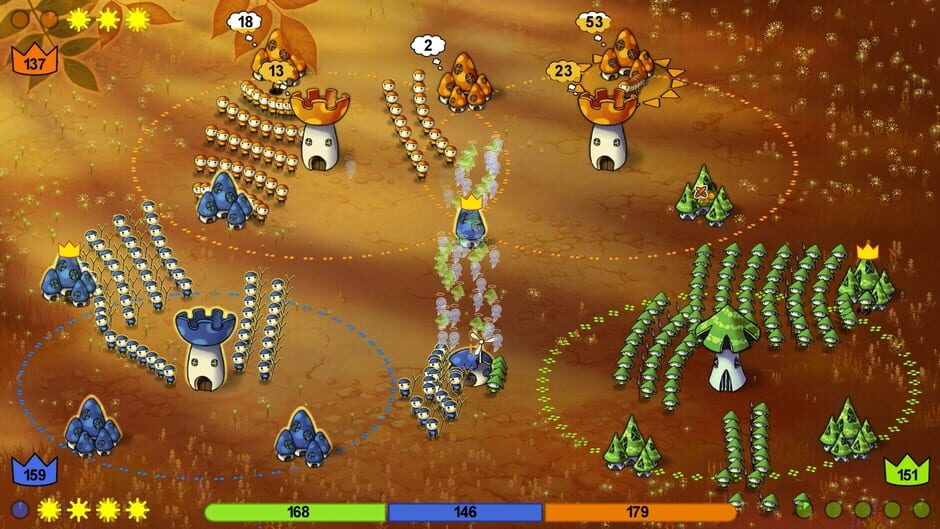 Capture de Mushroom Wars