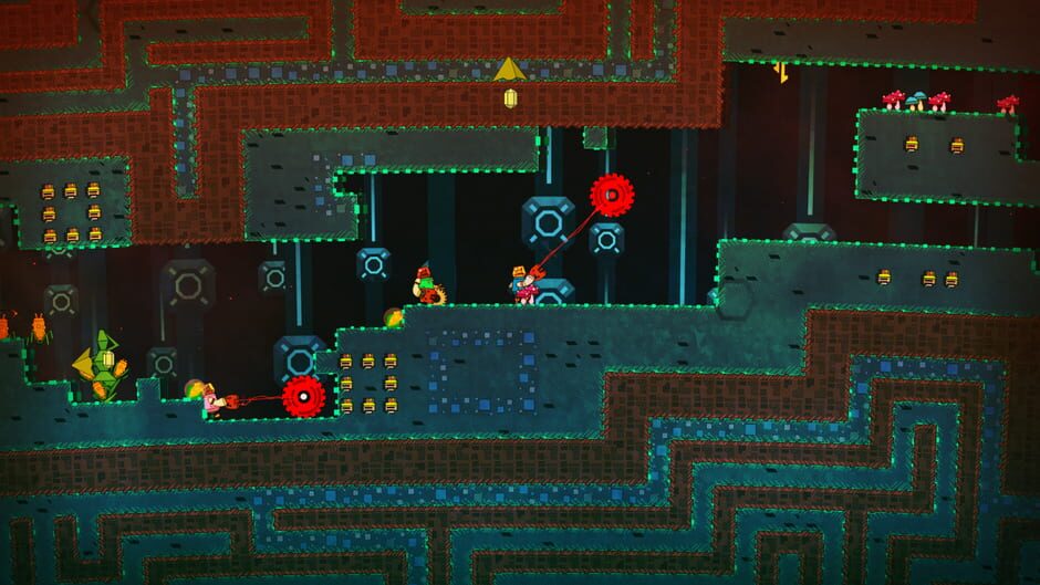 Capture de PixelJunk Nom Nom Galaxy