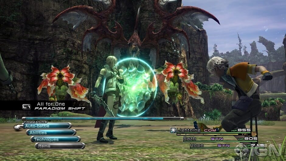 Capture de Final Fantasy XIII