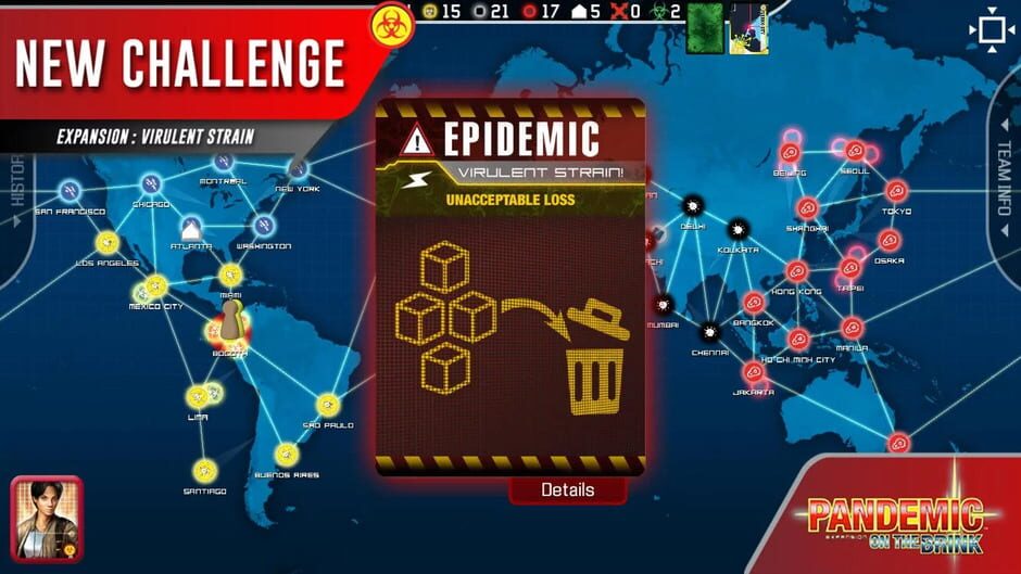 Capture de Pandemic: The Board Game
