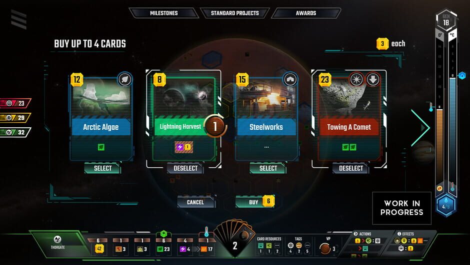 Capture de Terraforming Mars