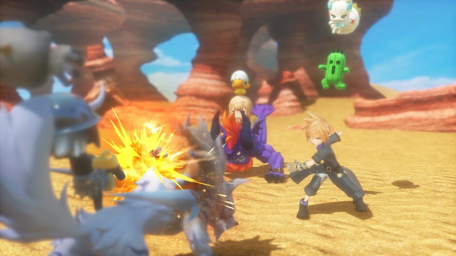 Capture de World of Final Fantasy