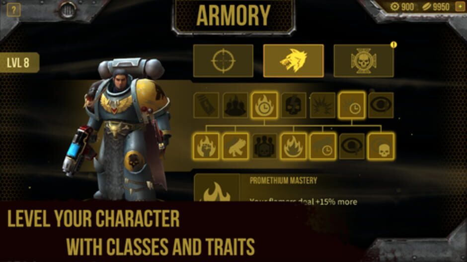 Capture de Warhammer 40,000: Space Wolf
