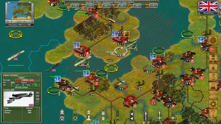 Capture de Strategic War in Europe