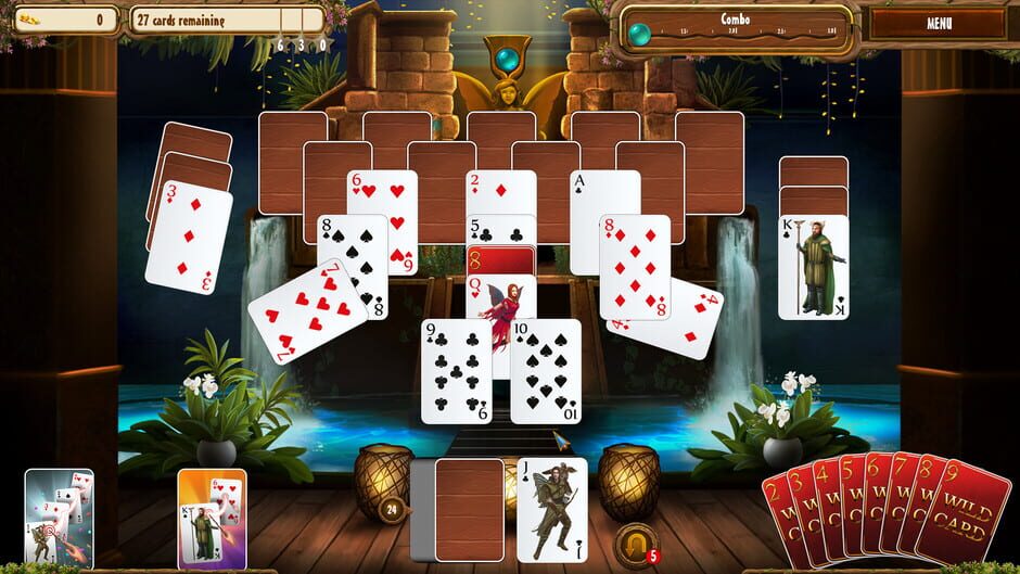 Capture de Fantasy Quest Solitaire