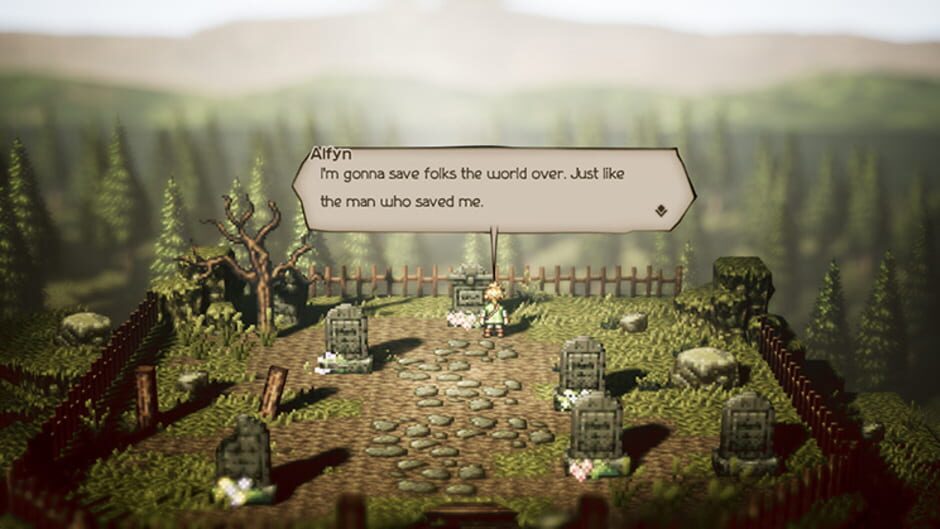 Capture d’Octopath Traveler