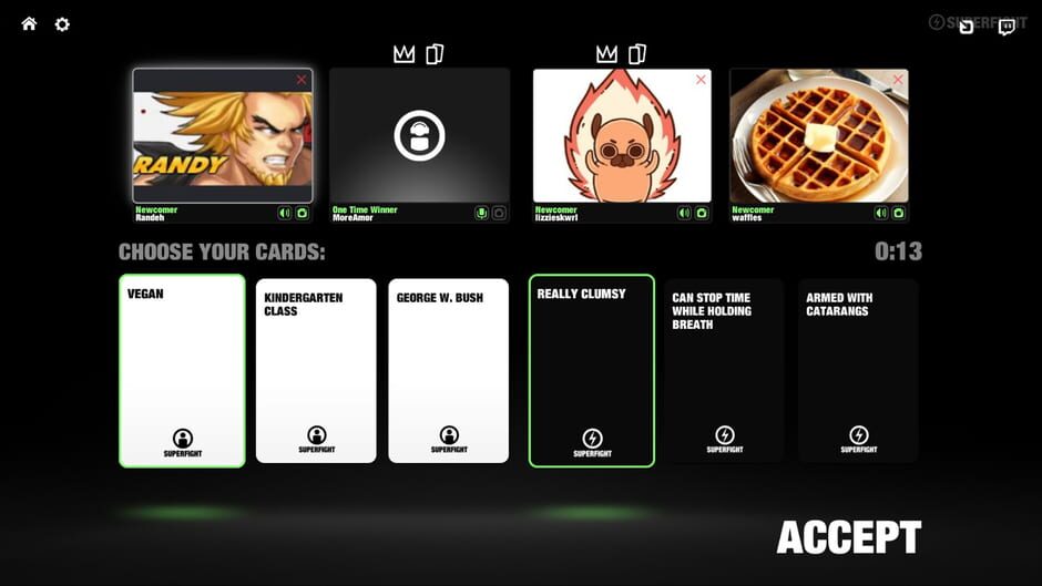 Capture de Superfight