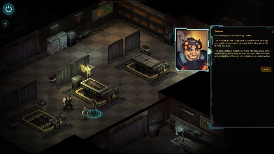 Capture de Shadowrun Returns