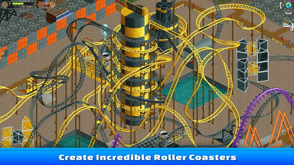 Capture de RollerCoaster Tycoon Classic