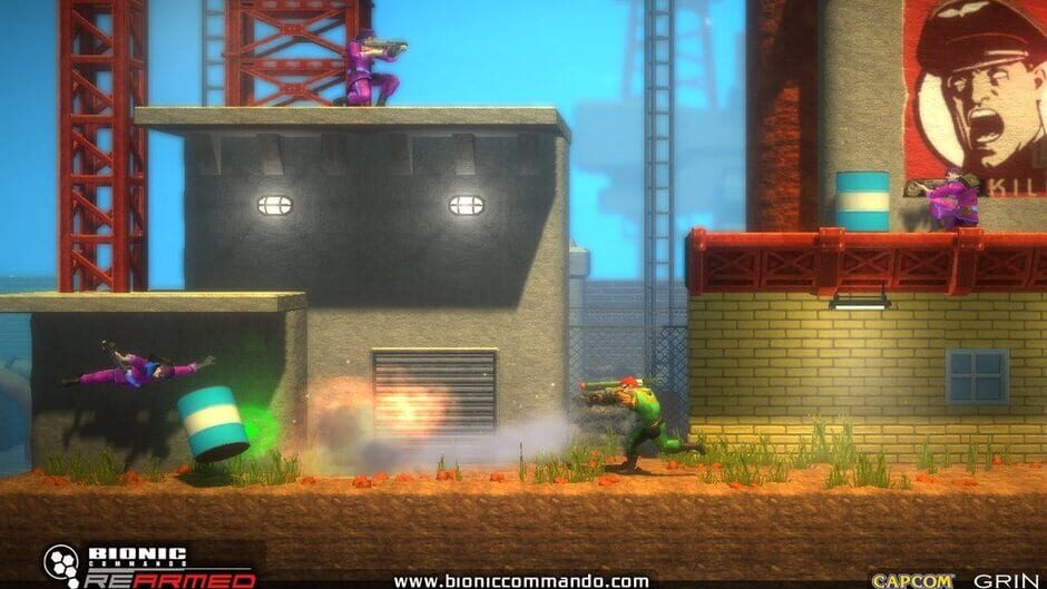 Capture de Bionic Commando Rearmed