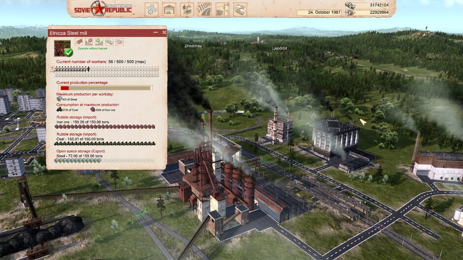 Capture de Workers & Resources: Soviet Republic