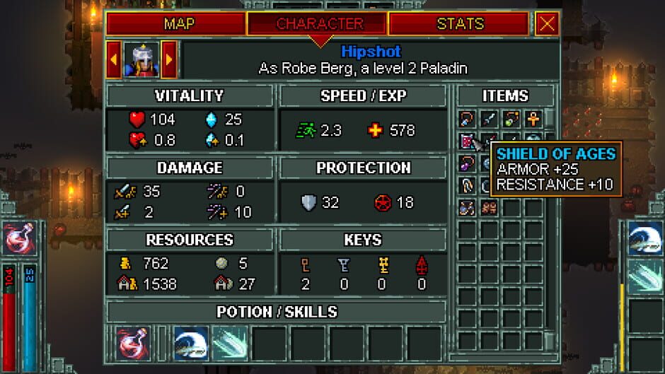 Capture de Heroes of Hammerwatch