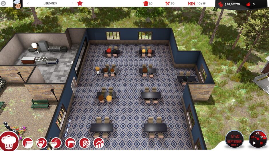 Capture de Chef: A Restaurant Tycoon Game
