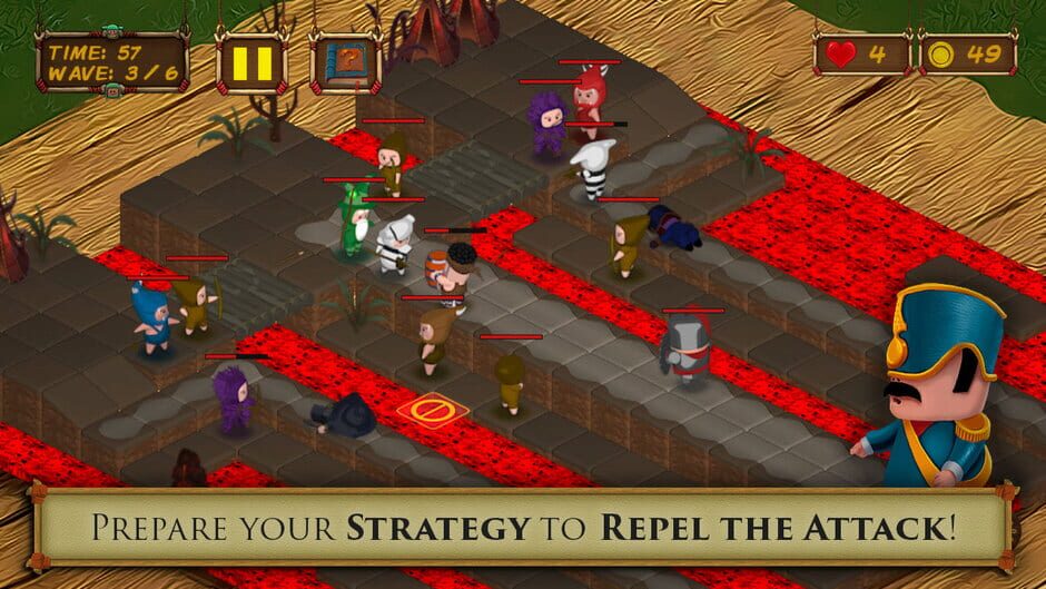 Capture de Selknam Defense