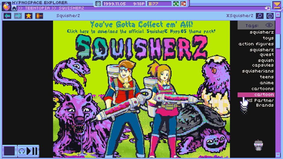 Capture de Hypnospace Outlaw