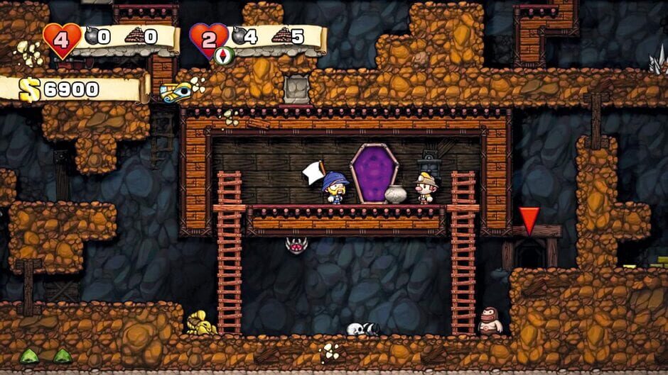 Capture de Spelunky
