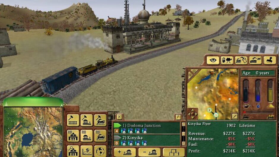 Capture de Railroad Tycoon 3