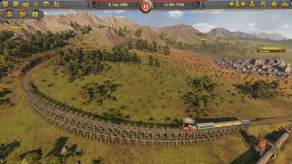 Capture de Railway Empire