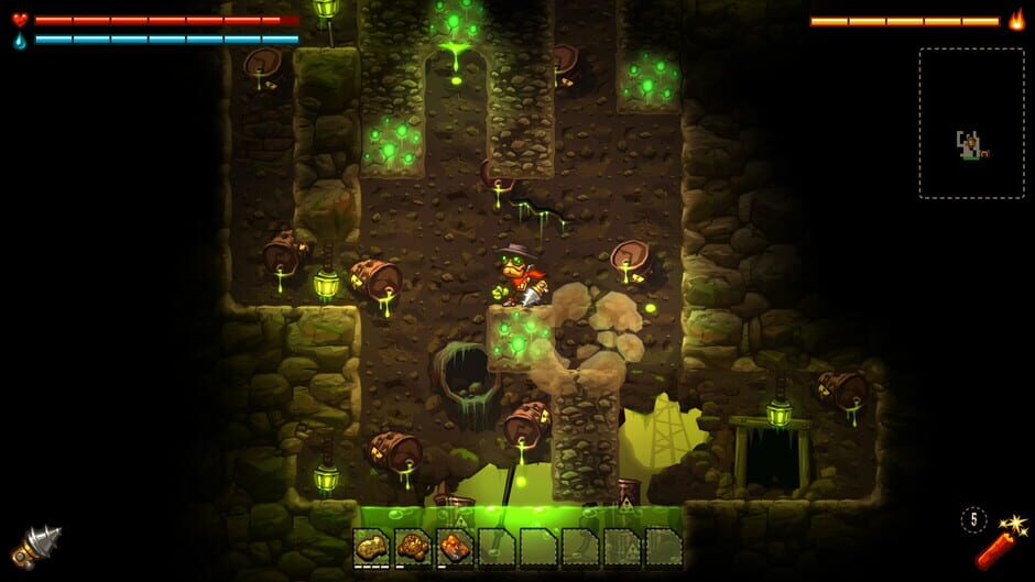 Capture de SteamWorld Dig