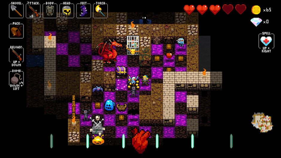 Capture de Crypt of the NecroDancer