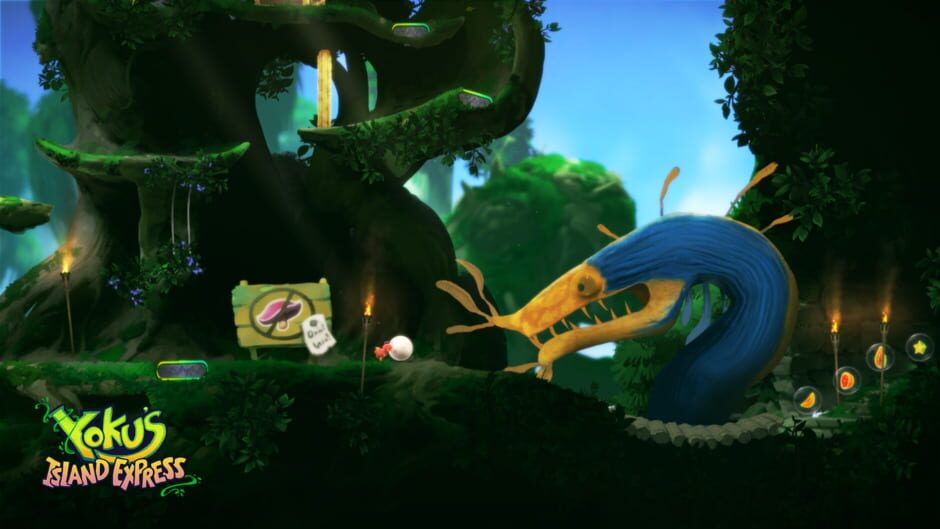 Capture de Yoku's Island Express