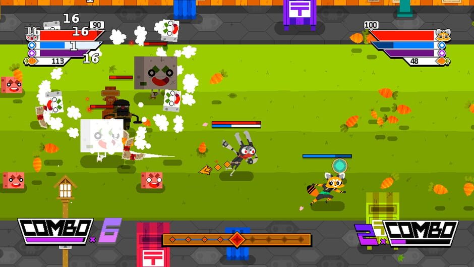Capture de Ninjin: Clash of Carrots