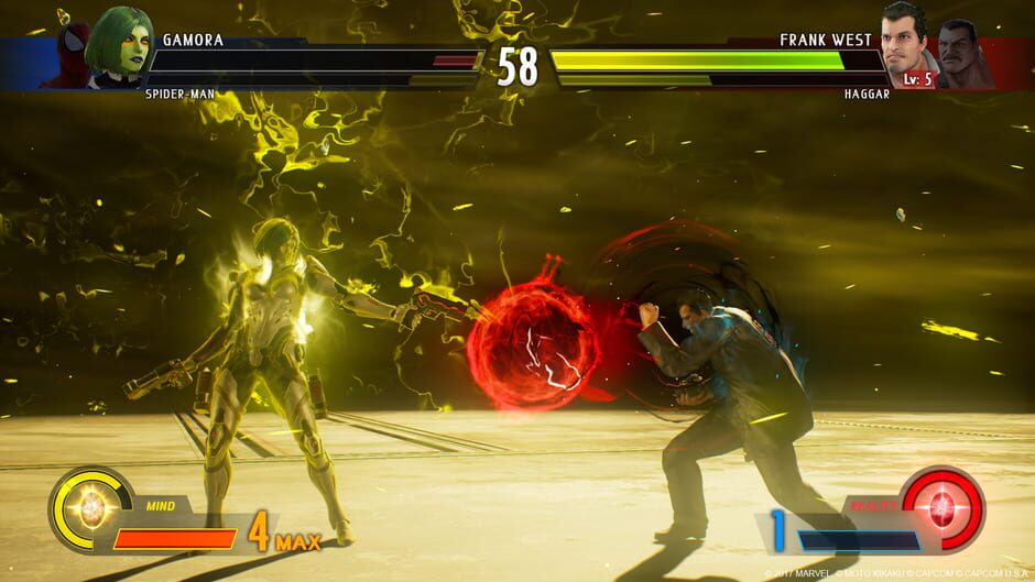Capture de Marvel vs. Capcom: Infinite