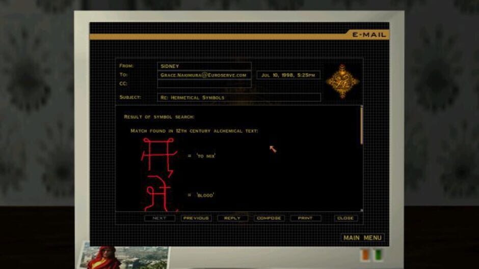 Capture de Gabriel Knight 3: Blood of the Sacred, Blood of the Damned
