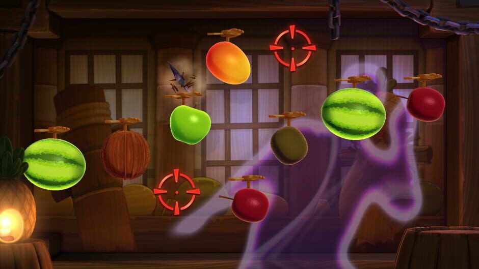 Capture de Fruit Ninja Kinect 2