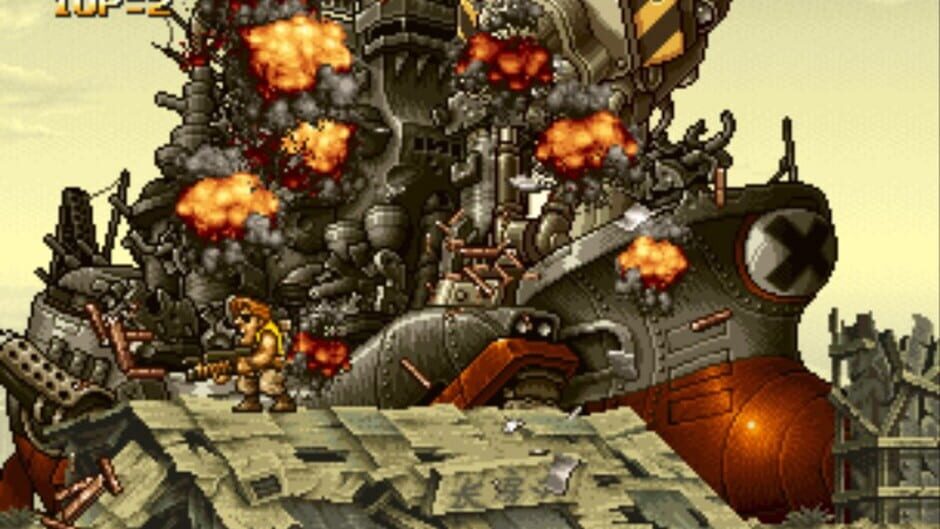 Capture de Metal Slug X