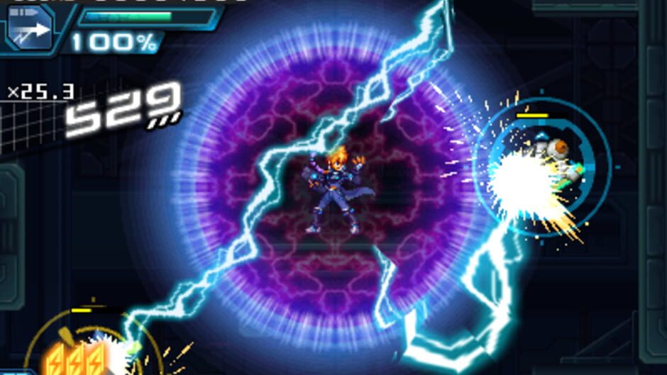 Capture d’Azure Striker Gunvolt 2