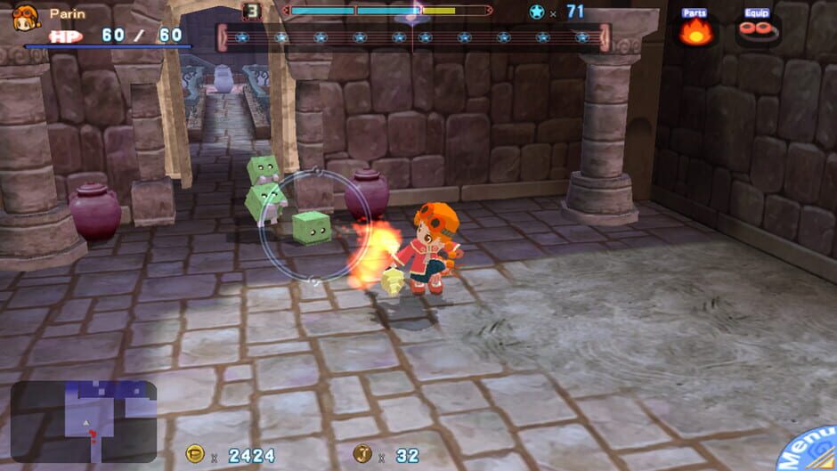 Capture de Gurumin: A Monstrous Adventure