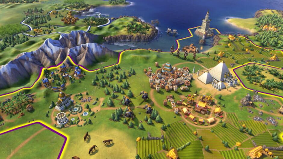 Capture de Sid Meier's Civilization VI
