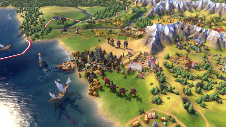 Capture de Sid Meier's Civilization VI