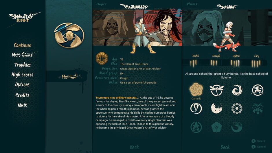 Capture de Samurai Riot