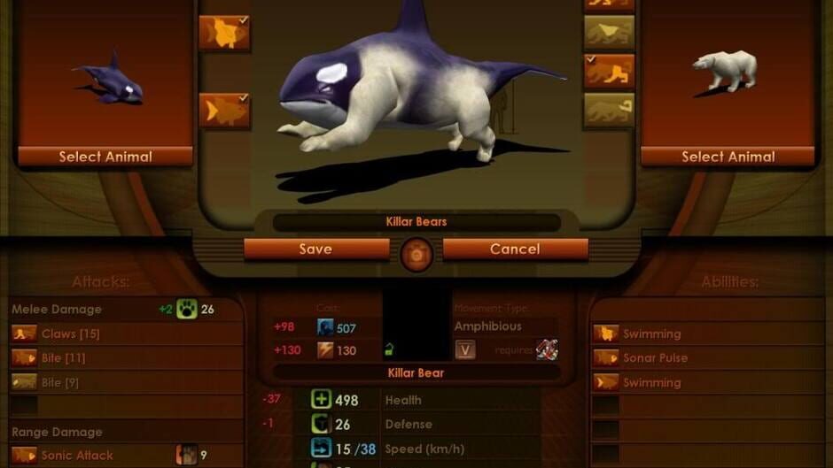 Capture d’Impossible Creatures