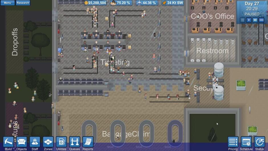 Capture de SimAirport