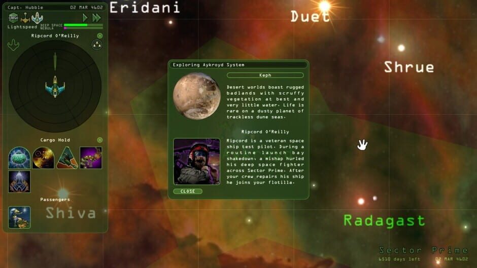 Capture de Weird Worlds: Return to Infinite Space