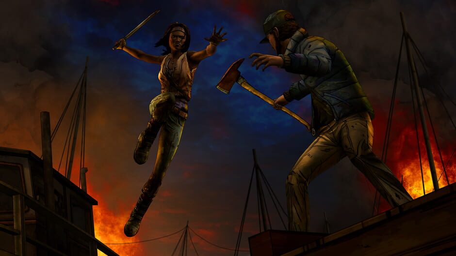 Capture de The Walking Dead: Michonne